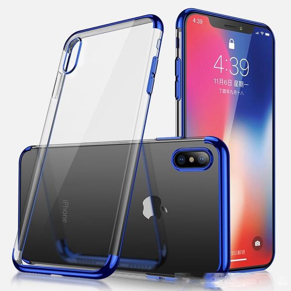 

luxury 3 in 1 soft tpu clear plating case for iphone 11 pro max xr xs x 8 7 6 samsung s6 s7 edge s8 s9 plus s10 5g s10e note 9 10 10