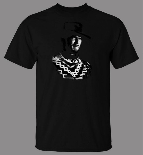 

clint eastwood poncho t-shirt new cotton teenage pop tee shirt