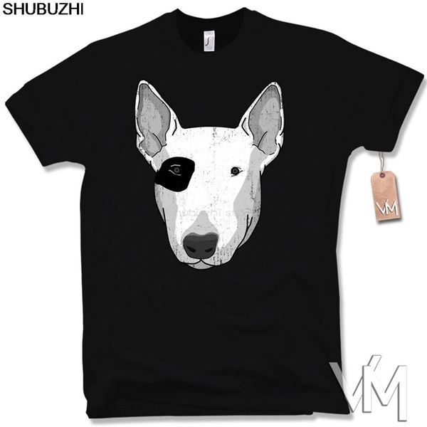 

men t-shirt cotton men tee shirts bull terrier old school t-shirt-cult gift fun vintage terrier dog design t-shirt sbz5552