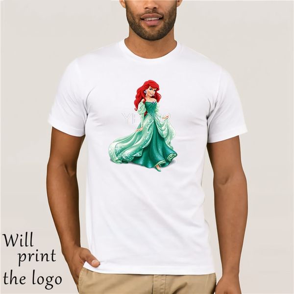 

princess ariel mermaid cute t-shirt vest men women 435