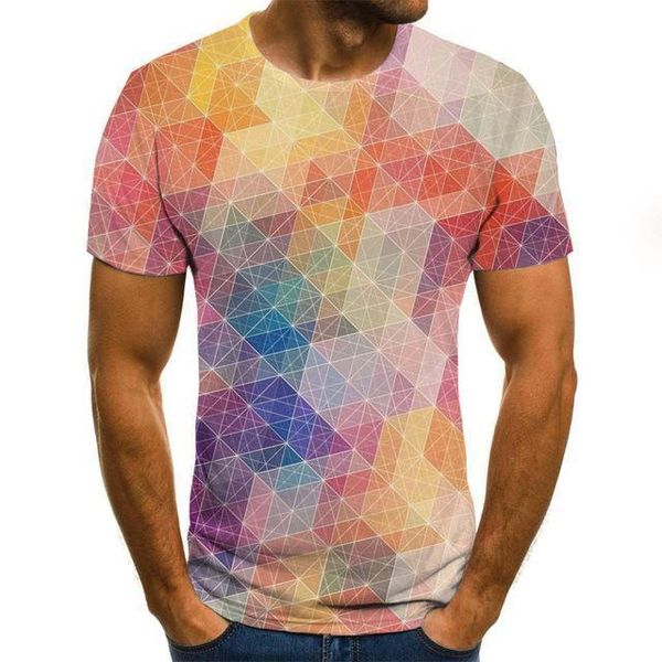 

summer men 's t -shirt short -sleeved o -neck men 's t -shirt colorful printing 3d t -shirt 3d print shirts horror kawaii men clot