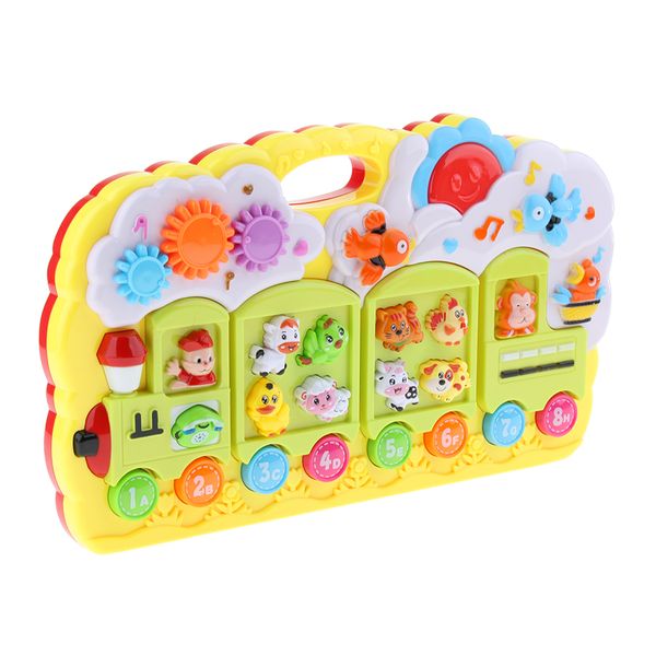 

baby piano music keyboard toys with flash lights early educational learning