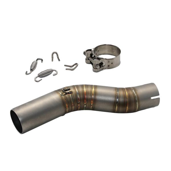 

motorcycle connecting mid link pipe slip on exhaust for gsxr 1000 2005-2006