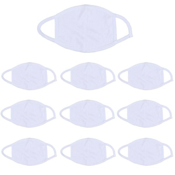 

100pcs anti dust face mask mouth cover pm2.5 respirator washable reusable ice silk cotton masks child in stock