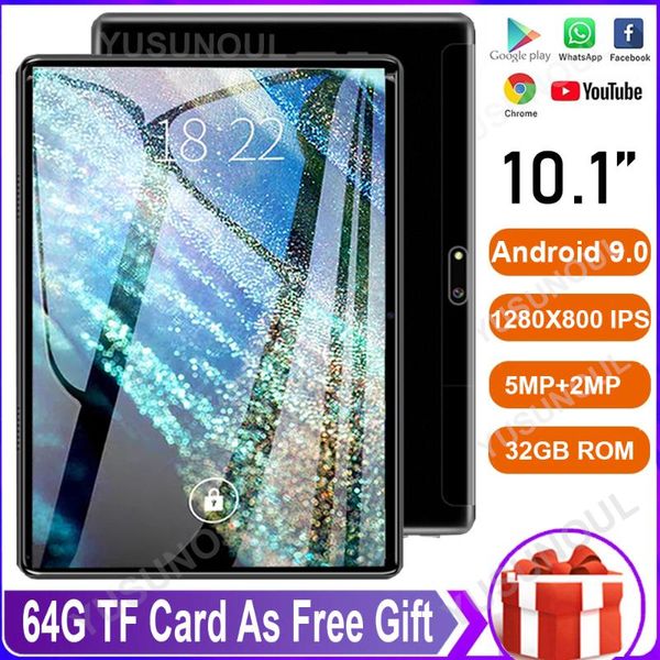 

2g+32g dhl 10 inch 3g android 9.0 quad core 2.5d tempered glass wifi 1280*800 ips dual sim cards gps ips tablets