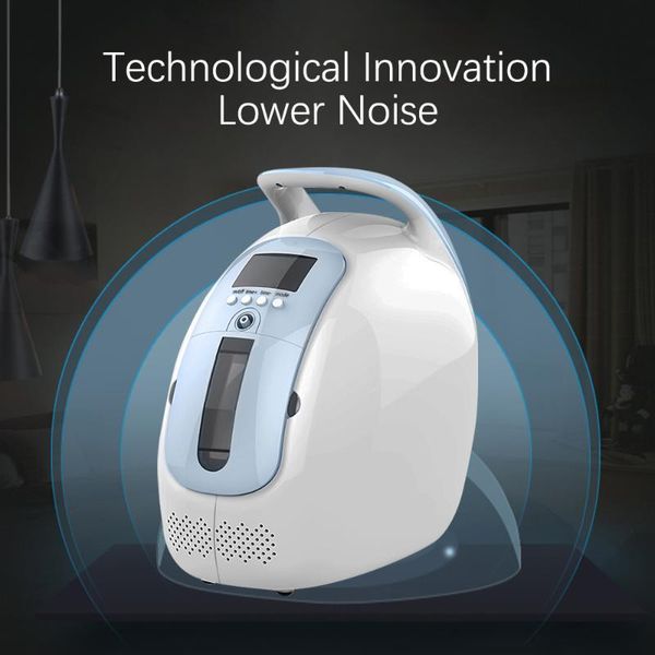 

1-6l/min air purifier for home 110v portable oxygen generator oxygen concentrator with handle no battery household appliances