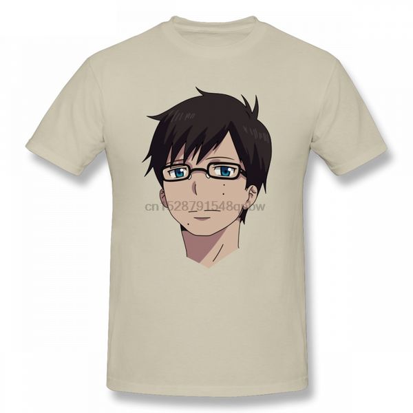 

blue exorcist japanese anime new t shirt homme guy mens t shirts fashion 2018 cotton plus size short sleeve custom men shirts