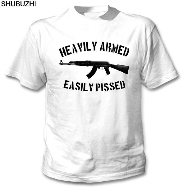 

t-shirt ak-47 kalashnikov - new white cotton tshirt short sleeve tee shirt
