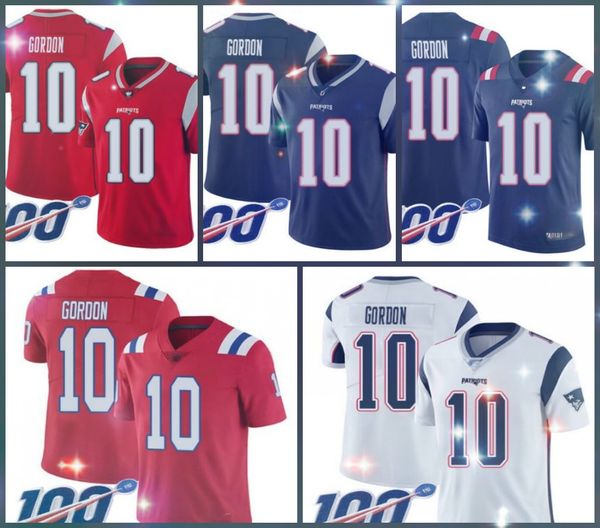 

new england patriots men #10 josh gordon men nfl women youth retro rugby jersey, Black