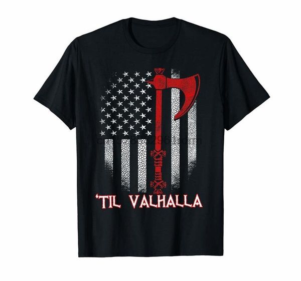 

clothing american viking axe flag t shirt 5280