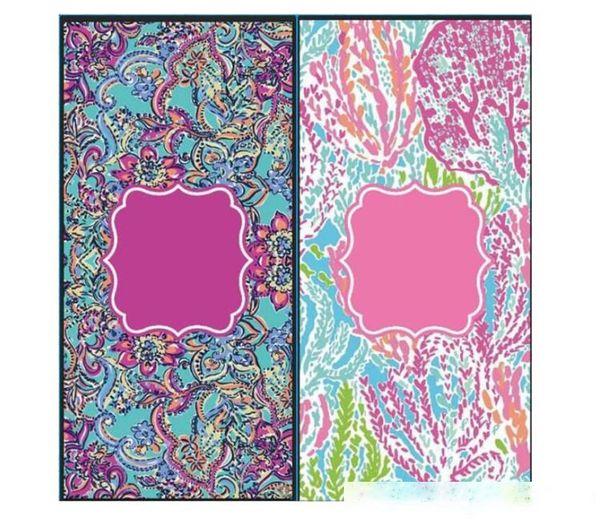 

150*75cm rectangle lilly beach towel superfine fiber digital printing bath towels comfortable sports yoga mat high quality
