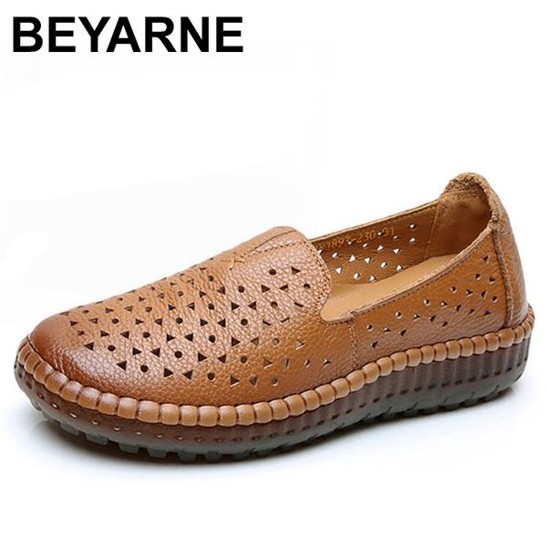 

beyarneretro handmade shoes women flats genuine leather spring espadrilles breathable leather shoes laides sneakers mocassins819, Black