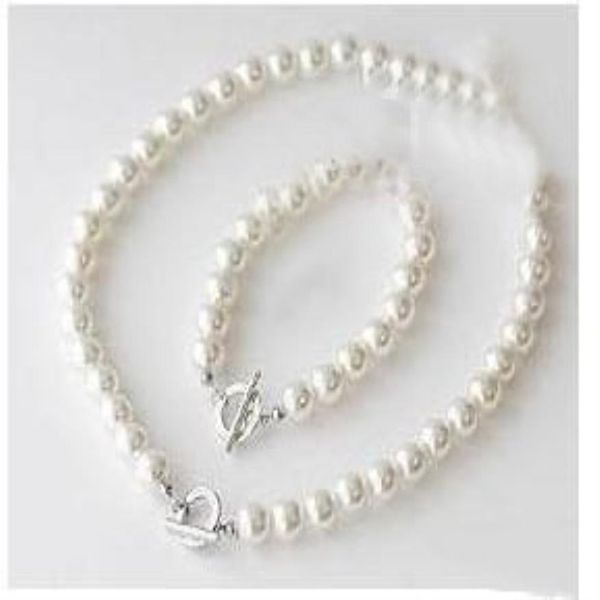

Set Pearl 10set/lot Pick Wedding Faux Bracelet & Jewelry Fashion U Necklace Springs myhome001 FZCGU