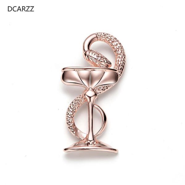 

bowl of hygieia cute pins badge gold rose gold pins metal hiphop jewelry brooches gift women accessories, Gray