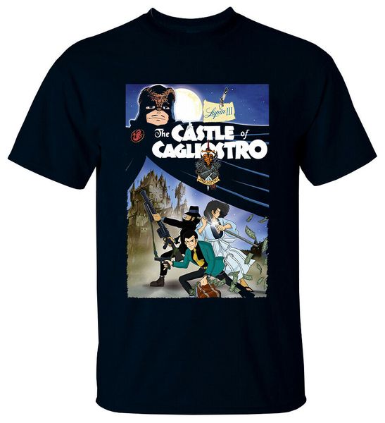 

lupin the third the castle of cagliostro v1, t shirt men women black all sizes s-3xl tee shirt custom print