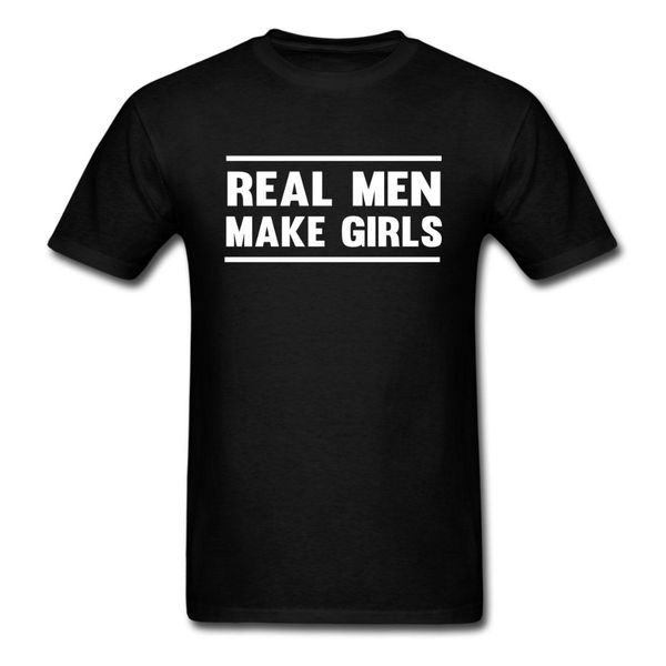

summer fashion short sleeve tees brand clothing man fashion design real men make girls o-neck tee