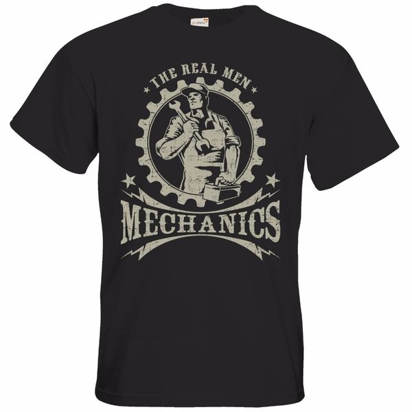 

2019 men t shirt fashion printed t shirts casual funny getshirts geschenke biker mechanics the realprint tee shirt homme