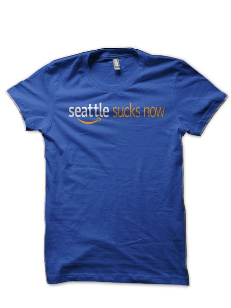 

seattle sucks now t shirt