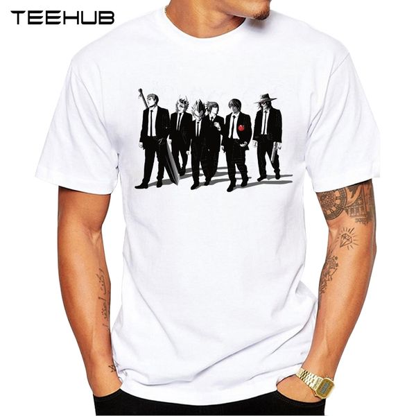 

2019 teehub men's fashion anime bad dogs printed short sleeve t-shirt hipster o-neck design cool desgin tee