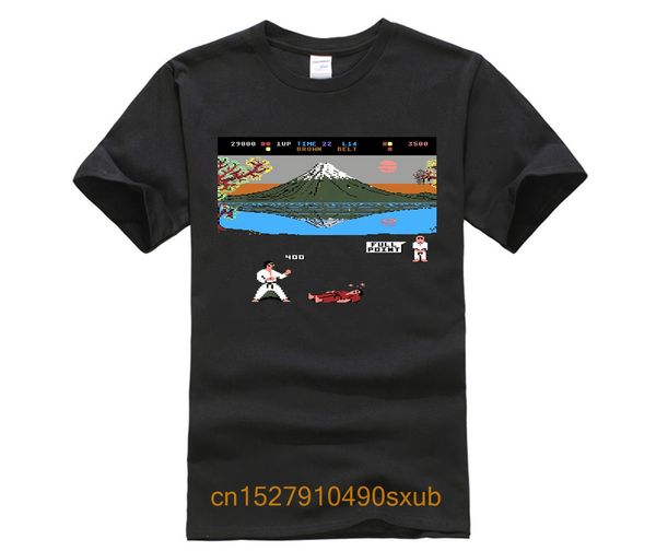

international karate inspired game t shirt commodore 64 spectrum gaming c64 mans unique cotton t shirt