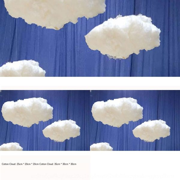 

cotton cloud decoration cloud props nickname window shopping mall hanging colorful cotton road leads to white prop ornaments hanging ornamen