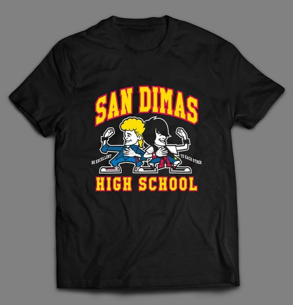 

bill and ted excellent adventure movie san dimas high t-shirt many sizes