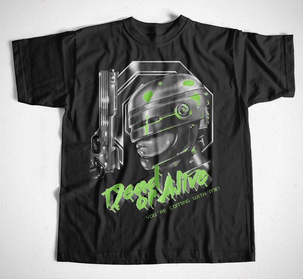 

t-shirt robocop remake ocp omnicorp gr. s - 3xl - kult tv detroit printed round men t shirt price tee