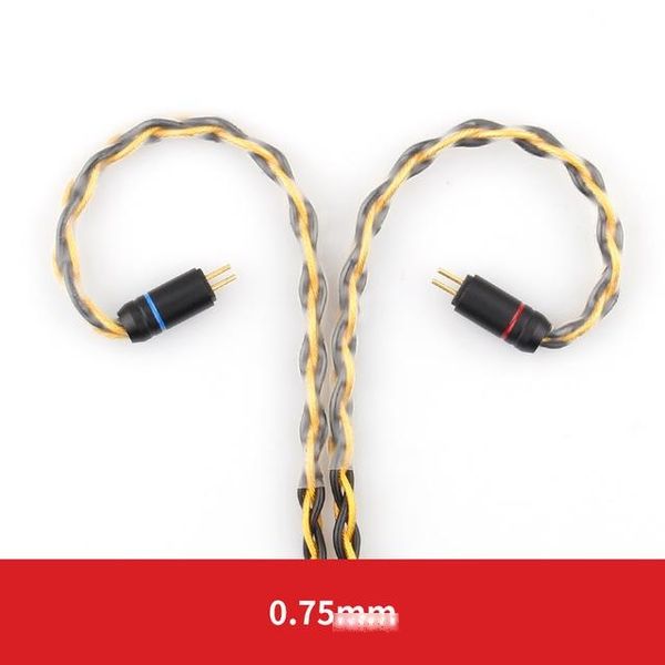 

earphone accessories trn t1 earphone gold silver mixed plated upgrade cable headphone wire for 80 90 30 20 v10 v60 x6