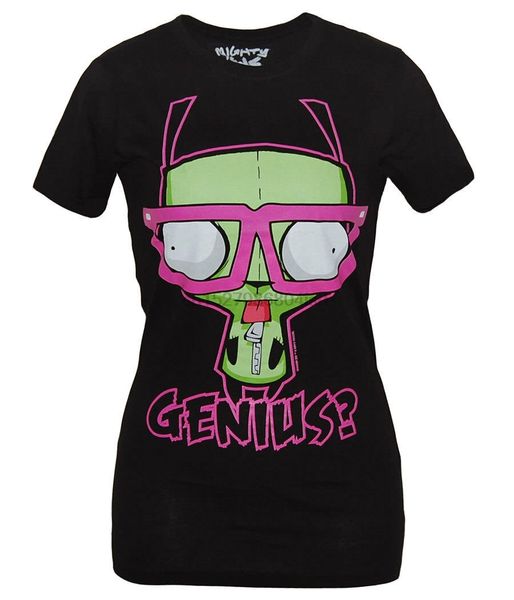 

invader zim gir genius duh junior t-shirt(1