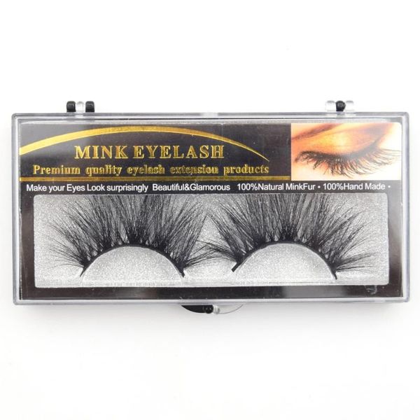 

false eyelashes viso25mm lashes handmade 3d mink 27mm strip 100% cruelty-makeup e64