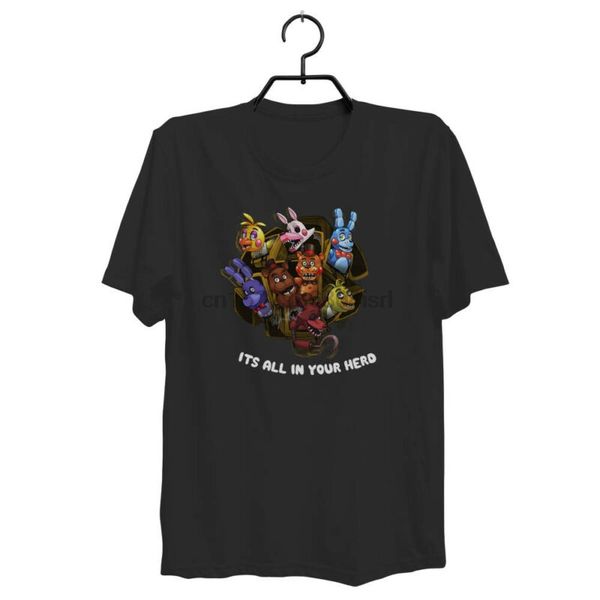 

укус 87 1987 fnaf кошмар freddy пять пародия t-shirt бесплатной доставки
