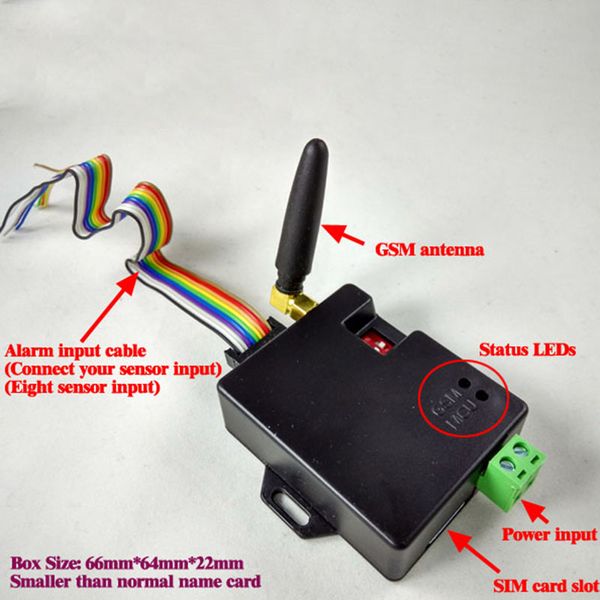 

smart designed home security gsm alarm system sms & calling wireless alarm ga09