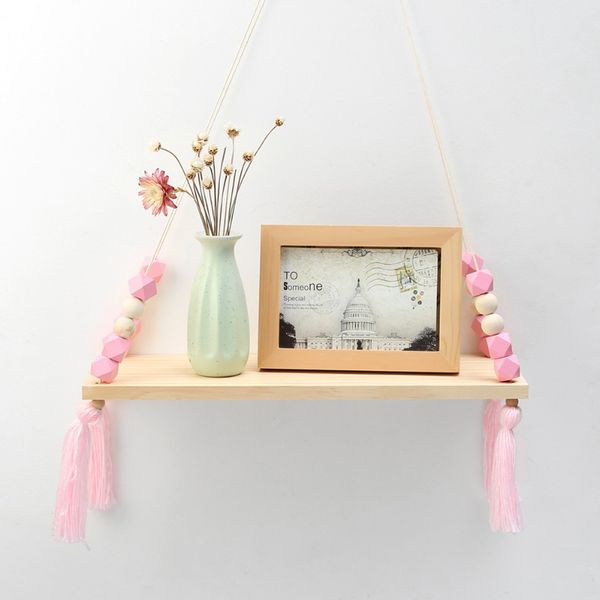 

wall hanging wooden shelves floating wall shelf for home storage decoration