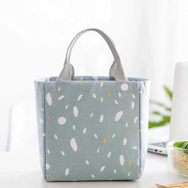 

thickened beam mouth insulation bag lunch box portable lunch bag student couple picnic storage insulated thermal