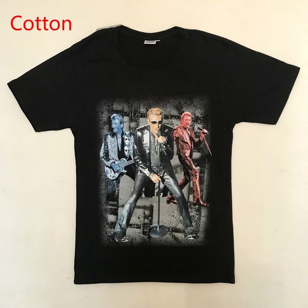 

great french rock star johnny hallyday men's t shirt sport hooded sweatshirt hoodie