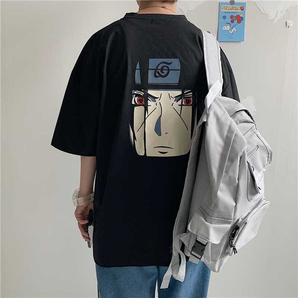 Camisetas masculinas femininas camisetas estampadas soltas Harajuku Ulzzang Tee streetwear roupas coreanas