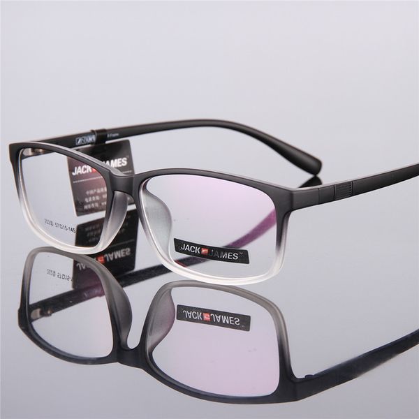 

las nuevas gafas de gama alta 202 para hombres y mujeres retro, anteojos con marco tr90, marcos de gafas, marcos para gafas con, Black