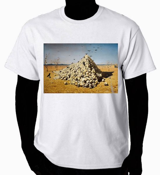 

art t-shirt the apotheosis of war fashion men t shirt tee for sale natural cotton t-shirt 2017 fashion men tee