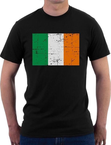 

ирландия флаг урожай стиль ретро футболка идея подарка новый футболки