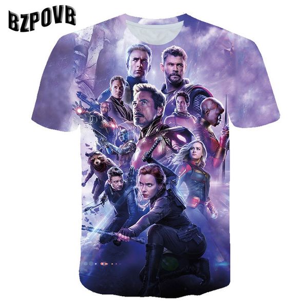 

punk marvel print 3d print shirts kawaii comics graphic men clothing