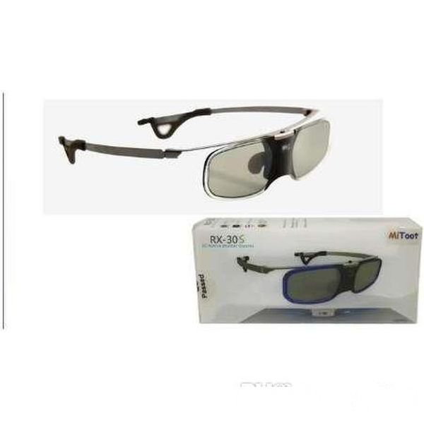 

new mitoot active shutter 3d dlp glasses metal legs for benq z4/h1/g1/p1 lg,nuts,acer,optoma dlp-link projectors with myopia clip