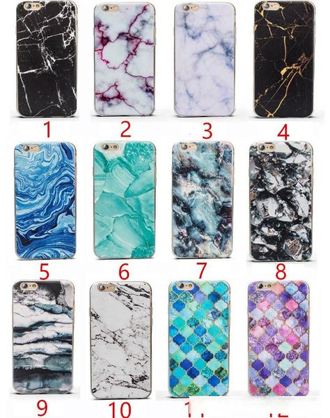 

phone shell marble painted phone shell relief soft shell tpu creative art mobile phone sets 50pcs