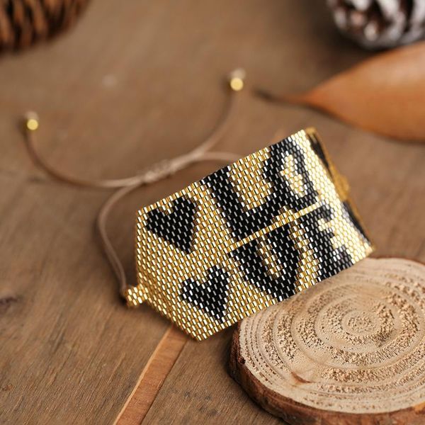 

charm bracelets shinusboho 2021 gold fashion miyuki bracelet for female armband pulseras mujer moda handmade jewelry making, Golden;silver