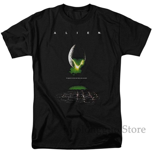 

alien movie egg poster licensed t shirt 100% cotton men t shirt women tee casual short sleeve tshirts