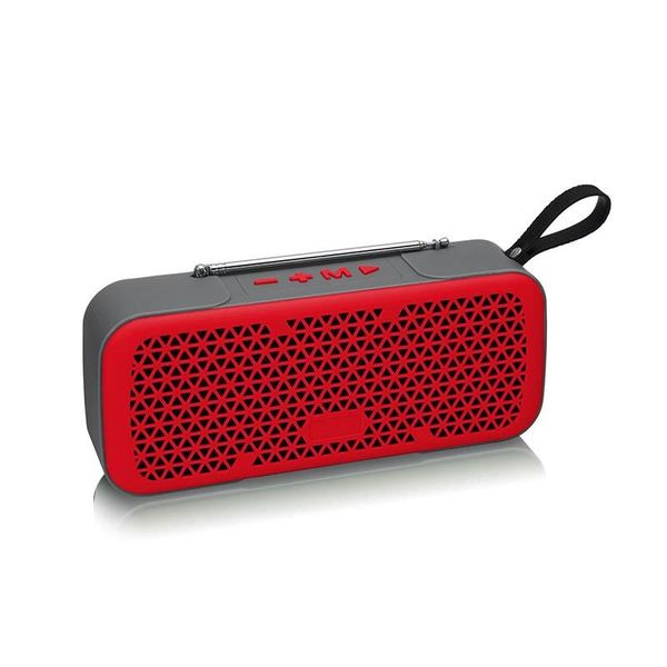 

new outdoor sports speaker bluetooth speaker wireless bluetooth speakerwith 3w 1200mah subwoofer mini portable player support tf card fm aux