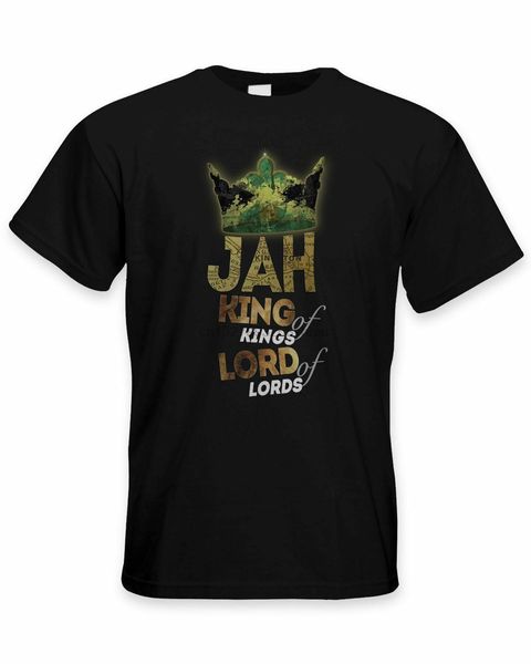 

jah king of kings rasta reggae men t-shirt - rastafarian
