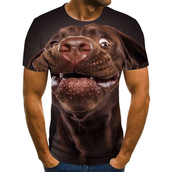 

dog design summer 3d print shirts kawaii oversized hentai men clothing