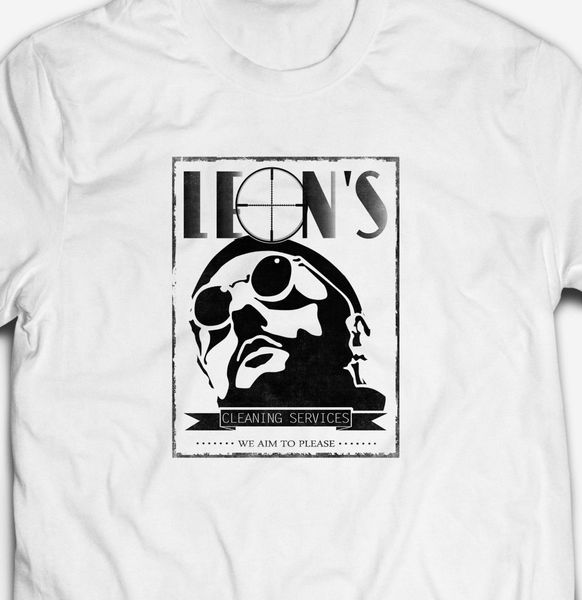 

leon the professional cleaning services mens 2019 summer brand casual funny cotton short sleeve novelty t-shirt