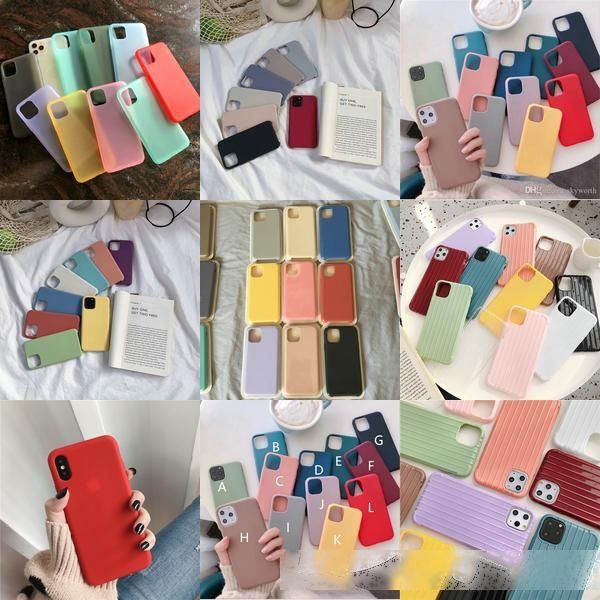 

back for pp iphone 7 8 cover 6s 11 6 ultra xs colorful thin slim pro soft 0.m pl transparent matte max x clear plastic case xr frosted rjilq