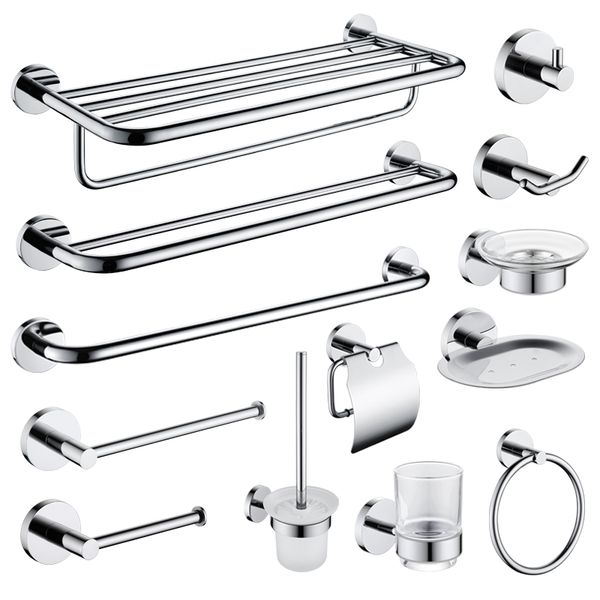 

bathroom hardware polish robe hook towel bar rack towel ring paper holder toothbrush holder toilet brush bathroom accessories